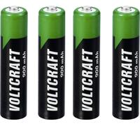 VOLTCRAFT VC-16026040 Pile rechargeable LR3 (AAA) NiMH 900 mAh 1.2 V 4 pc(s)