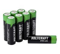 VOLTCRAFT VC-16044360 Pile rechargeable LR6 (AA) NiMH 2750 mAh 1.2 V 8 pc(s)