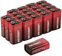 VOLTCRAFT VC-16107985 Pile 6LR61 (9V) alcaline(s) 550 mAh 9 V 20 pc(s)