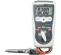 VOLTCRAFT VC-20 Multimètre numérique protégé contre les projections d'eau (IP54) CAT III 1000 V, CAT IV 600 V Affichage