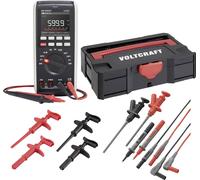 VOLTCRAFT VC-831 Multimètre Set mit T-Loc Systainer, Abgreifklemmen, Haken und zusätzl. Kabelset