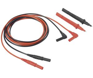 VOLTCRAFT VC801 Cordon de mesure mâle 4 mm pointe de test 1.5 m noir-rouge 1 pc(s)
