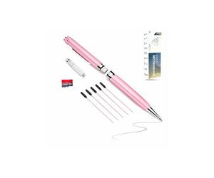 VOLTEK Stylo enregistreur Audio Micro Espion (Rose) - 64Go - USB 3.0 Type C - Capturez avec Le dictaphones Vocal. Micro enregistreur Mini pour Réunions Conférences Journaliste - E-Book Gratuit