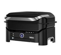 Volteq Barbecue Électrique 6-en-1, Gril de Table Haute Précision 343°C avec Sonde Thermique Intelligente, Contrôle Numérique, Surface de Cuisson 54 x 32 cm, Idéal pour Appartement, Balcon et Camping