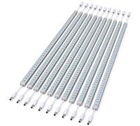 Voltix Lot de 10 barres LED rigides 12 V 1 m 144 LED 4014 lumière chaude | Lot de 10 pièces, 144 LED pour barre, puce LED 4014, alimentation 12 V, longueur 1 m