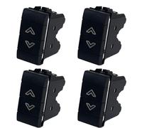 Voltix Lot de 2 interrupteurs à double bouton compatibles avec Bticino pour volets roulants électriques, interrupteur compatible avec Bticino Living Light et Living International (4 pièces à double