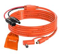 VOLTKARE Connecteur solaire 2,5 m vers DC7909 + câble de charge 8020 - Câble d'extension 12/14 AWG pour Jackery, Bluetti, Grecell, Goal Zero Yeti, Anker