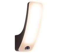 Voltman - Applique extérieure Kuta et détecteur de mouvement IP54 1600lm Noir G