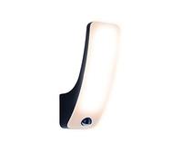 Voltman - Applique extérieure Kuta et détecteur de mouvement IP54 1600lm Noir G