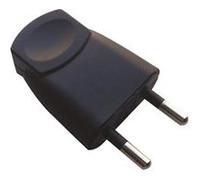 VOLTMAN Fiche électrique mâle - 6A - 2P - Noir