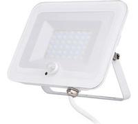 Voltman - Projecteur plat + détecteur de mouvement IP65 2000lm - Blanc Blanc G