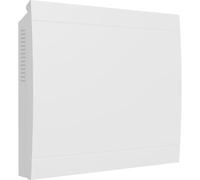 Voltman - Radiateur fonte connecté WiFi 1000W blanc | Inertie sèche fonte, façade acier, fil pilote 6 ordres, programmation 7 jours, détecteur fenêtre ouverte