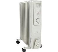 Voltman Radiateur mobile bain d'huile 2000W Blanc