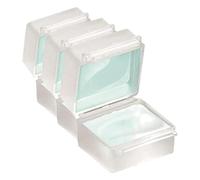 Voltman VOM512164 Gel box connex. L x 2 pièces, Blanc (Lot de 3)