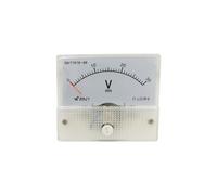 voltmètre, 85C1-V 5V-250V CC Compteur de courant continu analogique direct, panneau mesure, 64 x 56 mm, 1 pièce(DC500V)