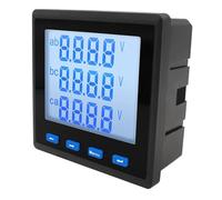 Voltmètre à affichage numérique LCD, ampèremètre, wattmètre, compteur de fréquence d'énergie, outils de test multifonctions RS485 400V