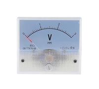 Voltmètre à panneau analogique 85C1 85C1-V DC, ampèremètre, jauge 1-500V/V(15V)