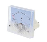 Voltmètre à panneau analogique 85C1 85C1-V DC, ampèremètre, jauge 1-500V/V