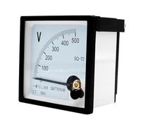 Voltmètre à panneau analogique AC 0-450V 250V 300V 500V, voltmètre, jauge SQ72 72x72mm, Type pointeur