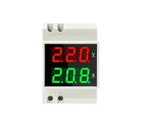 Voltmètre à Rail Din D52-2042, ampèremètre AC200V-450V, voltmètre numérique AC, tension, courant, affichage LED, compteur électrique