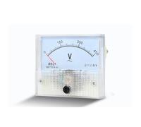 Voltmètre AC 85L1 avec pointeur, 0-50 V, 150 V, 250 V, 300 V, 450 V, 500 V et 600 V, jauge de tension à panneau analogique (0-450 V)