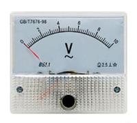 Voltmètre analogique AC 85L1, instrument pointeur pour tableau de bord, 5V