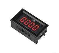 Voltmètre DC Double Gamme 0-3800V pour affichage LED Voltmètre(Red Light) | gamme 0-100V et 100-3800V, commutation auto, pour affichage clair, pour idéal haute tension