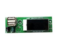 Voltmètre de batterie au lithium acide, testeur de capacité de batterie, module de testeur de tension numérique LCD, batterie USB