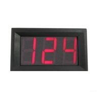 Voltmètre numérique CC 5 V-120 V avec affichage LED de 0,56", précision ± 1 %, sans alimentation externe, compact 48 x 29 x 22 mm, pour véhicules électriques et industriels (rouge)
