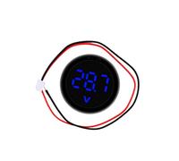 Voltmètre numérique compact ABS 2 fils connexion précise tension testeur mètre mètre pour diverses applications moniteur