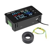 Voltmètre numérique KWS-AC301, ampèremètre, tension, fréquence, compteur d'électricité, panneau, température, testeur de puissance, AC 50-300 V, 0-100 A(100A-open)
