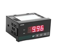 Voltmètre Numérique Testeur de Tension AC DC avec Sortie Relais 2 Voies, Réglage Facile, Diverses Fonctions, Alarme Fiable, Sortie de Transmission, Installation Rapide pour Machine