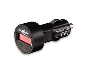 Voltmètre testeur - ANSMANN - Noir - DC 12-24V - Garantie 3 ans - Intérieur