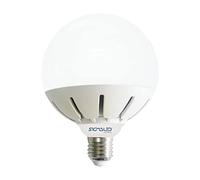 VoltNext Ampoule LED ronde G80, grand culot E27 Puissance : 15 W 95X127mm Blanc chaud