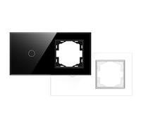 VoltShine Interrupteur tactile blanc chic : son esthétique contemporaine et simple met en valeur n'importe quel environnement. Simple à installer et à manipuler, offre un contrôle pratique et efficace
