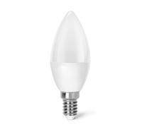 VoltShine LED C37 E14 9W : illuminez votre espace de manière efficace et respectueuse de l'environnement. Cette ampoule offre 800 lumens de lumière chaude, idéale pour créer une atmosphère chaleureuse