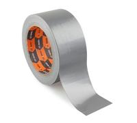 VoltShine Ruban adhésif compact 25 m x 50 mm, couleur argent, résistant et polyvalent, idéal pour les réparations et les travaux manuels.