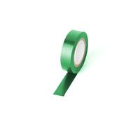 VoltShine Ruban isolant en PVC, 0,13 mm x 17 mm x 10 m, vert, idéal pour isoler, protéger et relier les câbles électriques et les connexions.