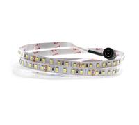 VoltShine Ruban LED 24 V CC SMD2835 IP65 120 LED/m - 5 m, couleur 4500 K, idéal pour un éclairage décoratif et fonctionnel en intérieur et en extérieur.