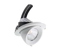 VoltShine Spot Downlight LED orientable 30 W 6000 K, idéal pour l'éclairage des espaces commerciaux et résidentiels.