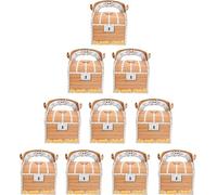Volumoon 10 Pièces Coffret Cadeau Pirate, Trésor Pirate en Papier Sac Boîte, Coffre à Friandises Trésor de Pirate, Boîtes à Cadeaux en Carton pour Fête pour l'Anniversaire d'Enfant ou la Fête à Thème