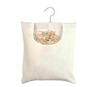 volumoon Sac à Pinces à Linge, Panier Pince à Linge, Sac pour Pince à Linge, Sac de Rangement pour Pince à Linge, Portable Sac de Rangement pour Pinces à Linge/Chaussette- 32 x 28 cm (B)