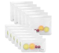 Volumoon Sac alimentaire en silicone réutilisable sans BPA Lot de 12 19 x 22 cm 12 x 22 cm