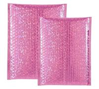 VOLURE Enveloppes matelassées en Papier d'aluminium | Or rose, 10 pièces roses, plusieurs tailles for l'expédition de bijoux, cadeaux, cartes de visite(25cmx30cm)