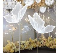 VOLURE Lampadaires et Plafonniers Butterfly Multicolore 60-140cm 2 pcs(White2pcs,120cm/47.2in)