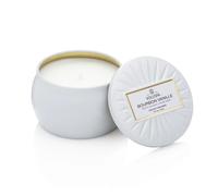 Voluspa Bougie décorative étain 25 heures Bourbon Vanille