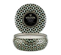 Voluspa Bougie parfumée Maison Noir 3-wick Tin 40 heures French Linen