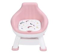 Vomeko Chaise bébé avec son, chaise bébé, support de jambes stables, coussin doux, chaise multifonction avec bip, chaise bébé multifonction, chaise bébé (Rose)