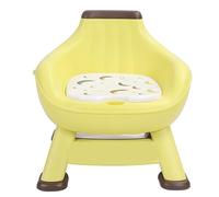 Vomeko Chaise bébé avec son, chaise bébé, support de jambes stables, coussin doux, chaise multifonction avec bip, chaise bébé multifonction, chaise bébé (Jaune)