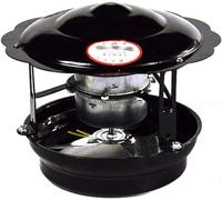 Vomlraer Évacuateur De Fumée De Cheminée 60W/100W, Domestique Cheminée Ventilateur, Ventilateur Cheminée Électrique Ventilateurs De Toit pour Extracteur d'air De Barbecue 60W